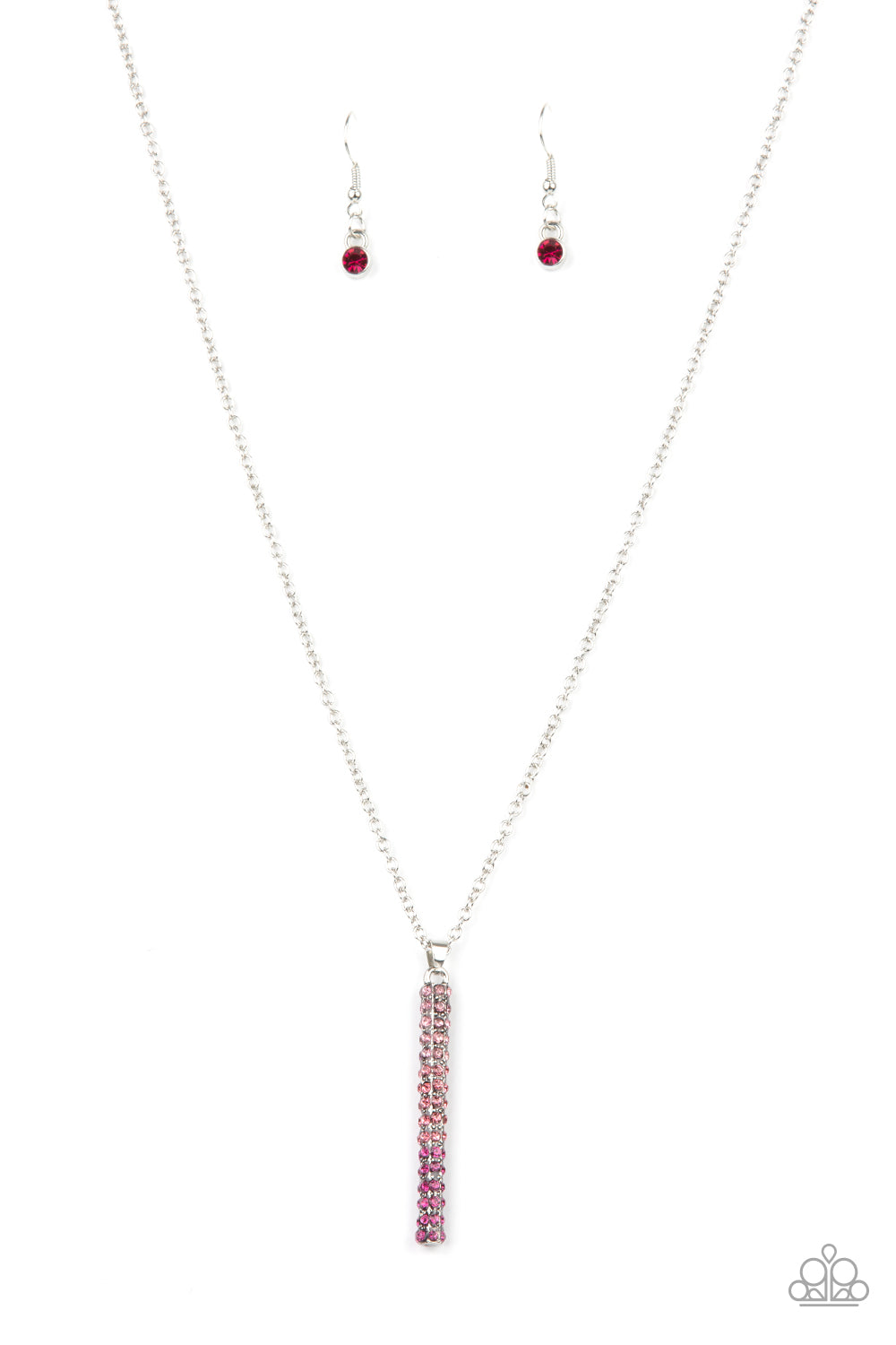 Paparazzi Necklace -Tower Of Transcendence - Pink