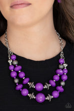 Load image into Gallery viewer, Paparazzi Necklace - Upscale Chic - Purple
