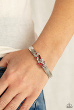 Load image into Gallery viewer, Paparazzi Bracelet - A Chic Clique - Red
