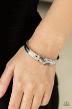 Load image into Gallery viewer, Paparazzi Bracelet - A Chic Clique - Purple
