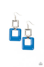 Load image into Gallery viewer, Paparazzi Earring - Twice As Nice - Blue
