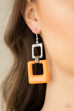 Load image into Gallery viewer, Paparazzi Earring - Twice As Nice - Orange
