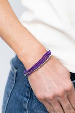Load image into Gallery viewer, Paparazzi Bracelet - All Beaded Up - Purple
