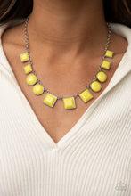 Load image into Gallery viewer, Paparazzi Necklace - Tic Tac TREND - Yellow

