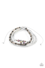 Load image into Gallery viewer, Paparazzi Bracelet - Holographic Hike - Silver
