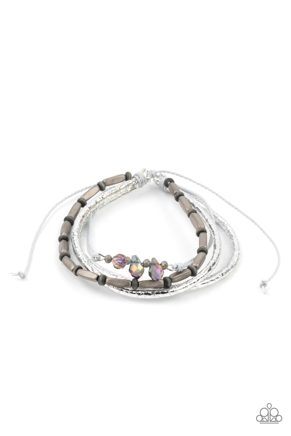 Paparazzi Bracelet - Holographic Hike - Silver