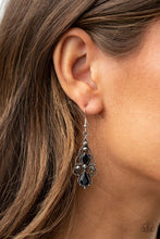 Load image into Gallery viewer, Paparazzi Earring - Urban Radiance - Black
