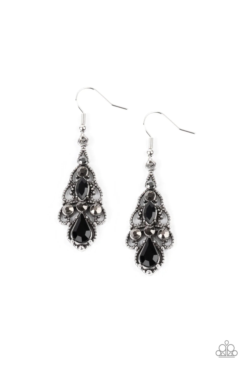 Paparazzi Earring - Urban Radiance - Black