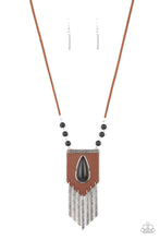 Load image into Gallery viewer, Paparazzi Necklace - Enchantingly Tribal - Black
