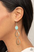 Load image into Gallery viewer, Paparazzi Earring - Surfside Shimmer - Blue
