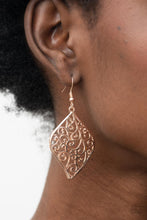 Load image into Gallery viewer, Paparazzi Earring - Your Vine Or Mine - Rose Gold
