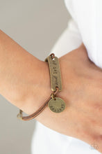 Load image into Gallery viewer, Paparazzi Bracelet - Believe and Let Go - Brass
