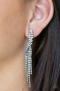 Paparazzi Earring - Cosmic Candescence Black