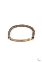 Load image into Gallery viewer, Paparazzi Bracelet - Fearlessly Unfiltered - Brass
