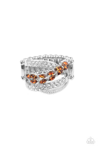 Paparazzi Ring - Emulating Elegance - Brown