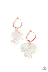Paparazzi Earring - Jaw-Droppingly Jelly - Copper