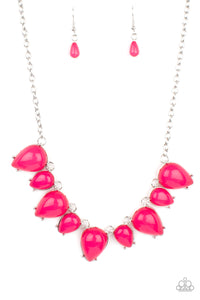 Paparazzi Necklace - Pampered Poolside - Pink