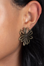 Load image into Gallery viewer, Paparazzi Earring - Artisan Arbor - Brass
