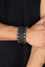 Load image into Gallery viewer, Paparazzi Bracelet - Rebel Rumble - Brown
