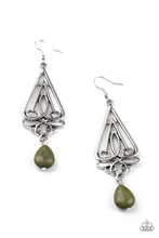 Load image into Gallery viewer, Paparazzi Earring - Transcendent Trendsetter - Green

