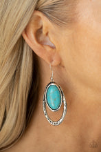 Load image into Gallery viewer, Paparazzi Earring - Pasture Paradise - Blue
