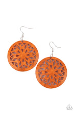 Load image into Gallery viewer, Paparazzi Earring - Ocean Canopy - Orange
