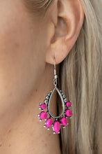 Load image into Gallery viewer, Paparazzi Earring - Flamboyant Ferocity - Pink
