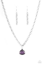 Load image into Gallery viewer, Paparazzi Necklace - Gallery Gem - Purple

