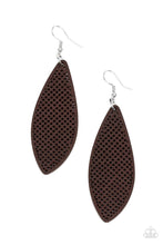 Load image into Gallery viewer, Paparazzi Earring - Surf Scene - Brown
