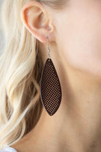 Load image into Gallery viewer, Paparazzi Earring - Surf Scene - Brown
