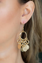 Load image into Gallery viewer, Paparazzi Earring - Partners in CHIME - Gold
