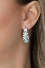 Load image into Gallery viewer, Paparazzi Earring - Glamorously Glimmering - White
