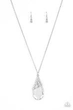 Load image into Gallery viewer, Paparazzi Necklace - Demandingly Diva - White

