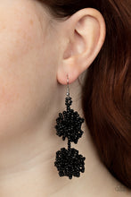 Load image into Gallery viewer, Paparazzi Earring - Celestial Collision - Black
