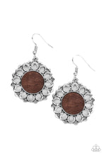 Load image into Gallery viewer, Paparazzi Earring - Farmhouse Fashionista - Brown
