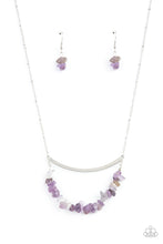 Load image into Gallery viewer, Paparazzi Necklace - Pebble Prana - Purple
