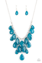 Load image into Gallery viewer, Paparazzi Necklace - Front Row Flamboyance - Blue
