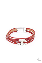 Load image into Gallery viewer, Paparazzi Bracelet - Tahoe Tourist - Red
