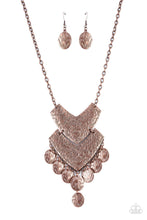 Load image into Gallery viewer, Paparazzi Necklace - Keys to the ANIMAL Kingdom - Copper
