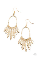 Load image into Gallery viewer, Paparazzi Earring - Artisan Aria - Gold
