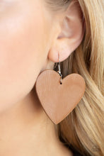 Load image into Gallery viewer, Paparazzi Earring - Country Crush - Brown
