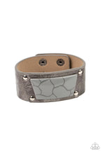 Load image into Gallery viewer, Paparazzi Bracelet - Geo Glamper - Silver
