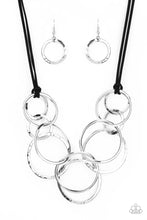 Load image into Gallery viewer, Paparazzi Necklace - Spiraling Out of COUTURE - Silver
