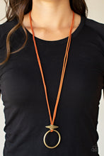 Load image into Gallery viewer, Paparazzi Necklace - Noticeably Nomad - Orange
