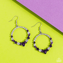 Load image into Gallery viewer, Paparazzi Earring - Revolutionary Refinement - Purple
