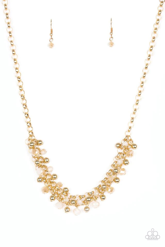Paparazzi Necklace - Trust Fund Baby - Gold
