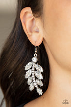 Load image into Gallery viewer, Paparazzi Earring - Ice Garden Gala - White
