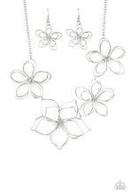 Load image into Gallery viewer, Paparazzi Necklace - Flower Garden Fashionista - Silver
