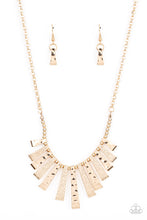 Load image into Gallery viewer, Paparazzi Necklace - The MANE Course - Gold
