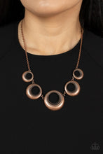 Load image into Gallery viewer, Paparazzi Necklace - Solar Cycle - Copper
